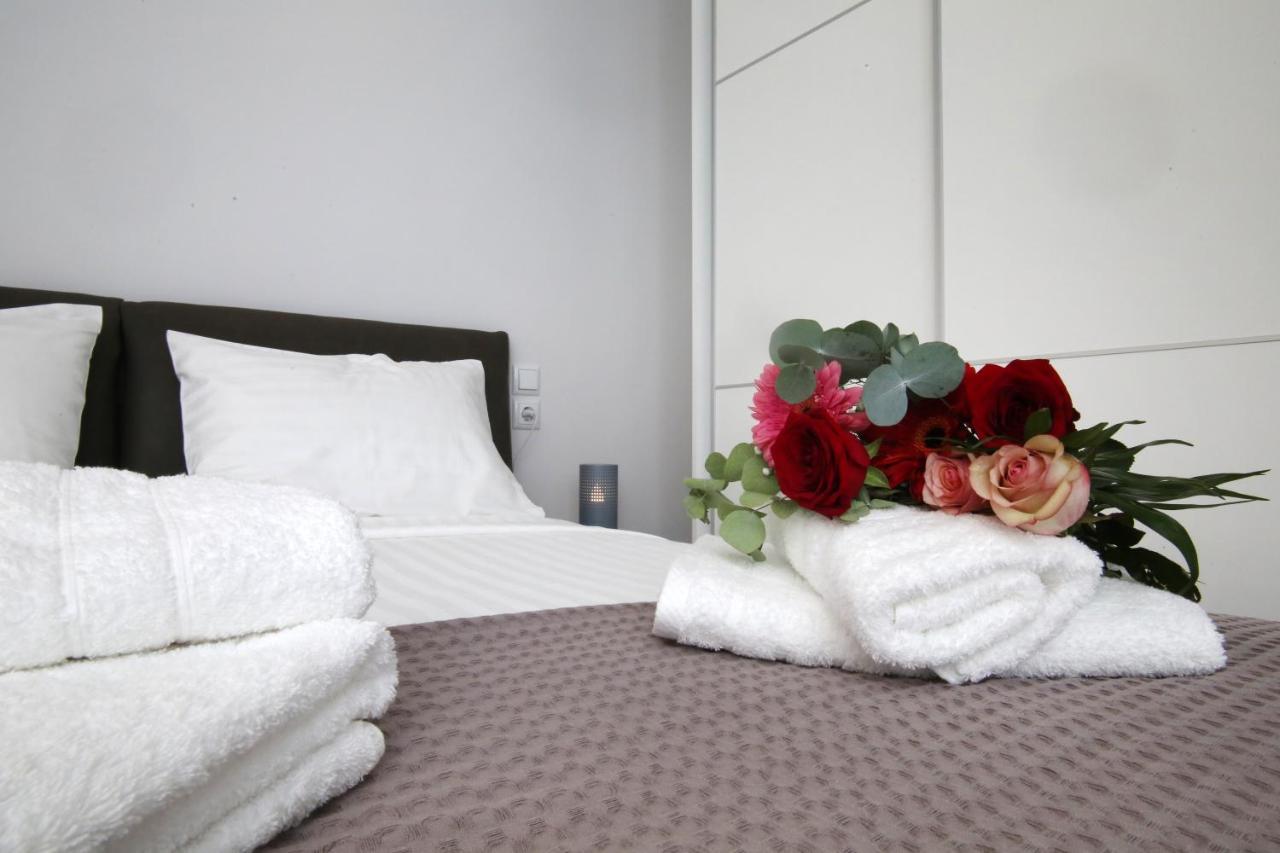 Aparthotel Sunsetperamos Néa Péramos Exteriér fotografie