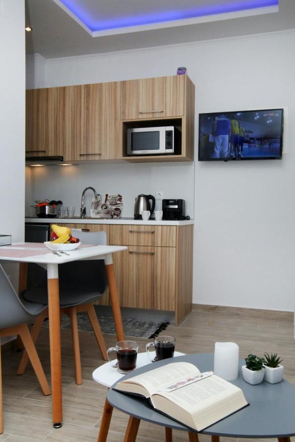 Aparthotel Sunsetperamos Néa Péramos Exteriér fotografie